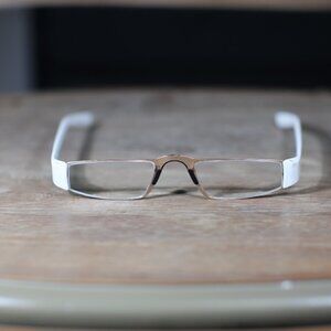 Porsche Design White Reading  Eyeglasses P8801 +2.00 Dpt  Pre Owned